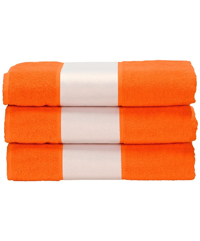 Bright Orange - ARTG® SUBLI-Me® hand towelField Jackets