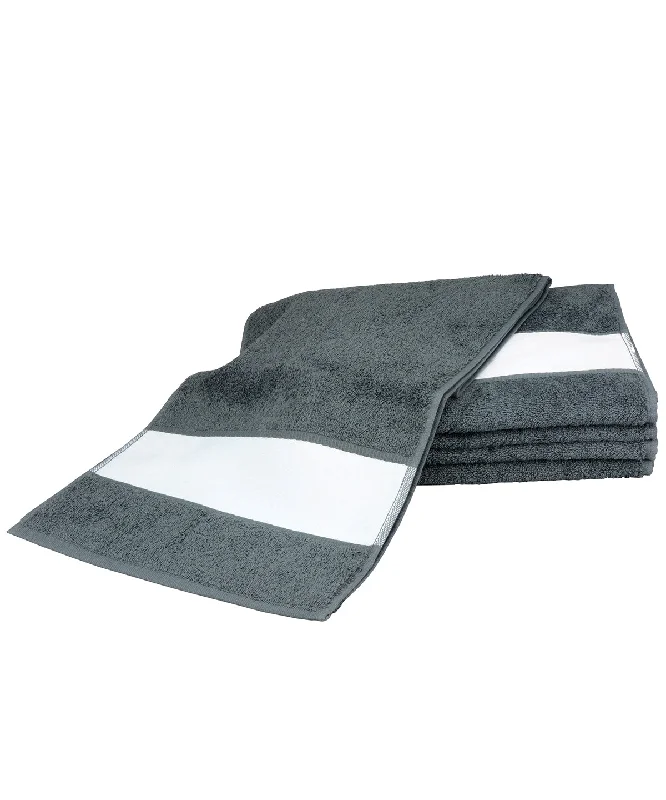 Graphite - ARTG® SUBLI-Me® sport towelArtist Jackets