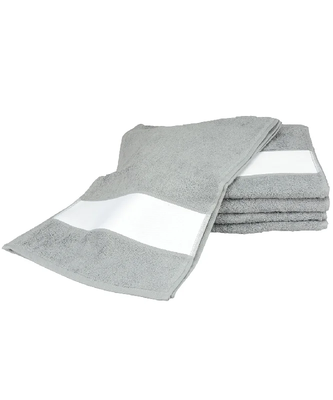 Anthracite Grey - ARTG® SUBLI-Me® sport towelRibbed Cuff Jackets