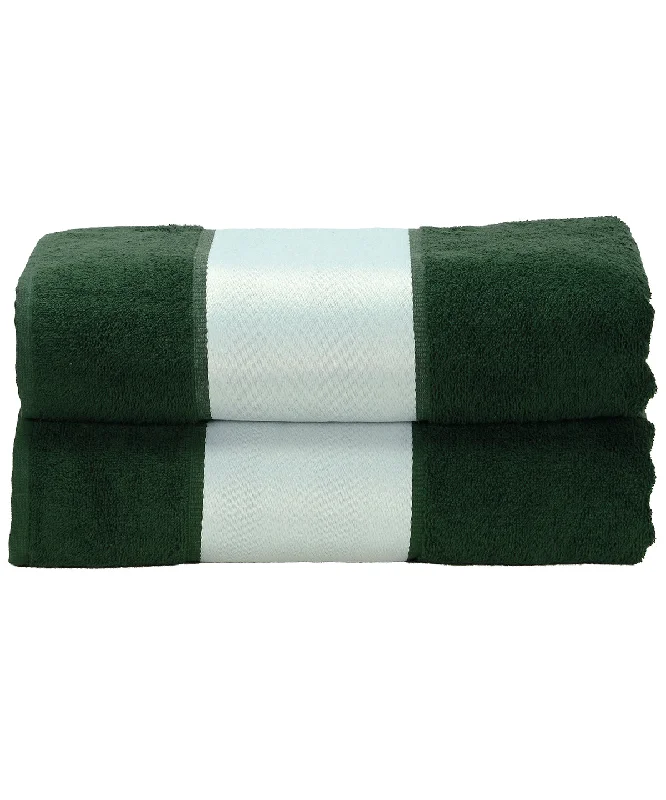 Dark Green - ARTG® SUBLI-Me® bath towelLayered Jackets