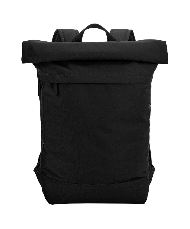 Black - Simplicity roll-top backpackHip-Hop Jackets