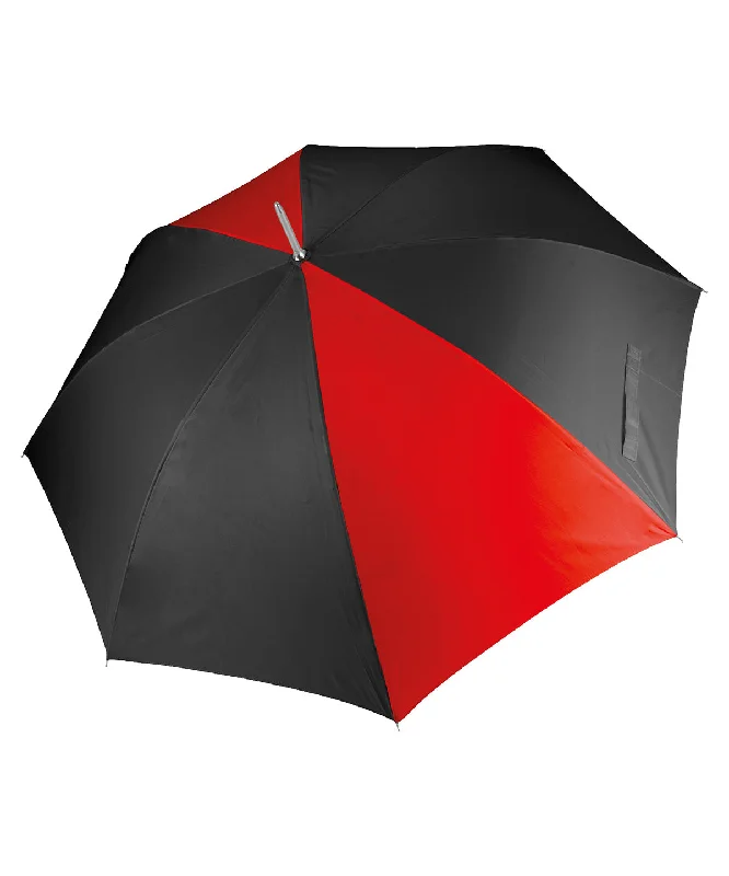 Black/Red - Golf umbrellaFringed Jackets