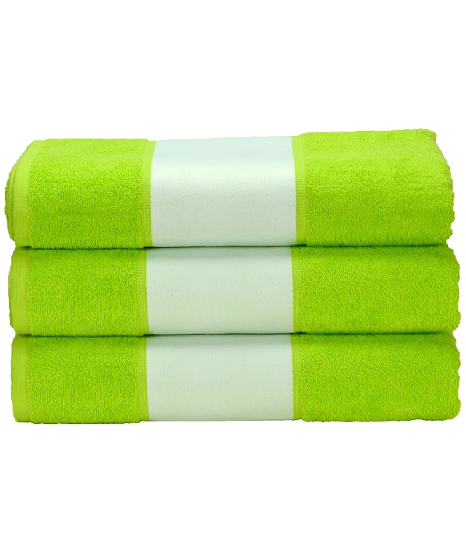 Lime Green - ARTG® SUBLI-Me® hand towelMilitary Jackets