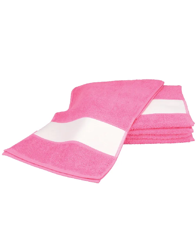 Pink - ARTG® SUBLI-Me® sport towelCollege Jackets