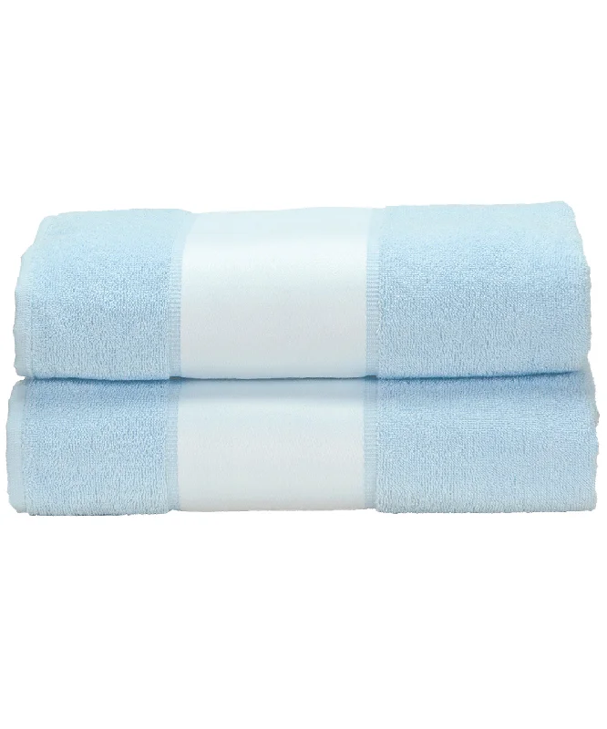 Light Blue - ARTG® SUBLI-Me® bath towelLeather-Paneled Jackets