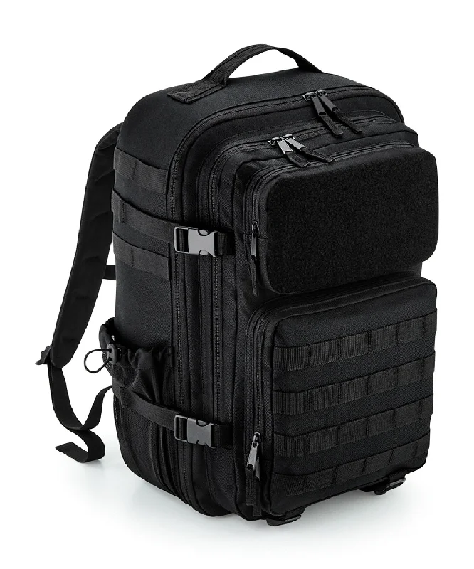 Black - MOLLE tactical 35L backpackZippered Jackets