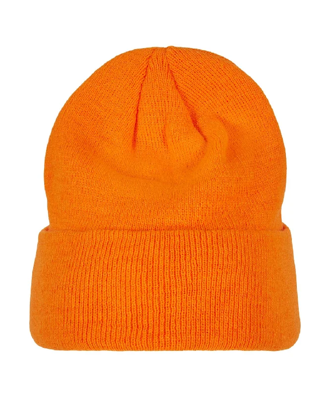 Orange - Heavy knit beanieReflective Jackets