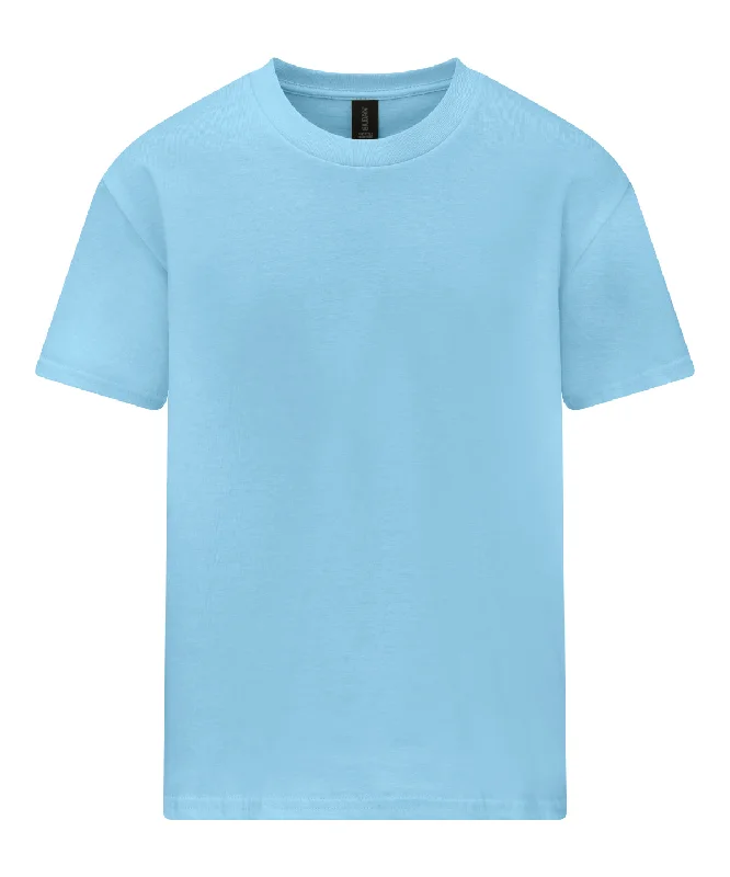 Light Blue - Softstyle™ midweight youth t-shirtMesh Jackets