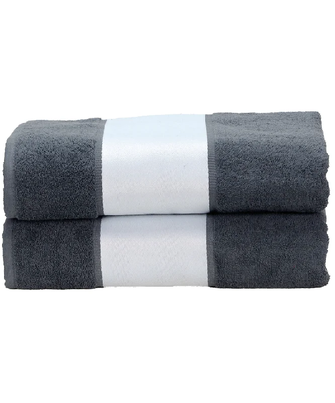 Graphite - ARTG® SUBLI-Me® bath towelTasseled Jackets