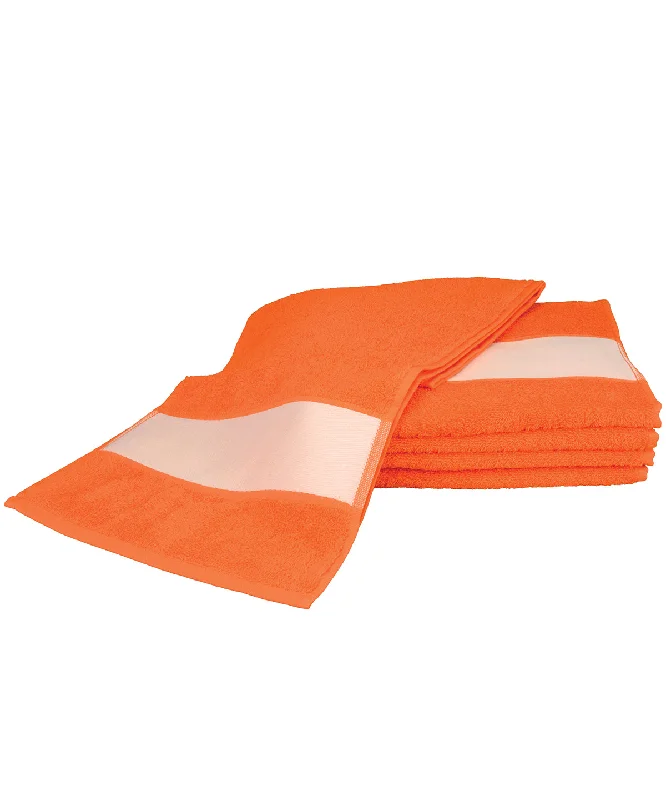 Bright Orange - ARTG® SUBLI-Me® sport towelPocketed Jackets