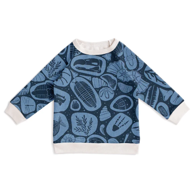 Quilted SweatshirtsSweatshirt - Fossils Night Sky