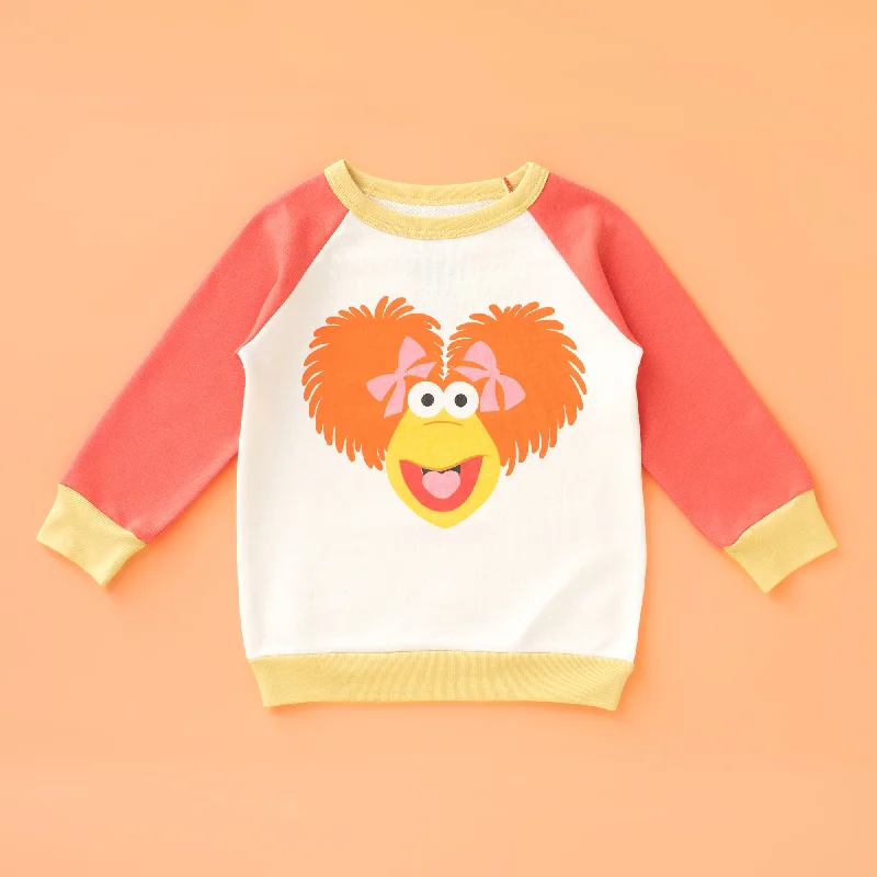 Glitter SweatshirtsSweatshirt - Fraggle Rock - Red