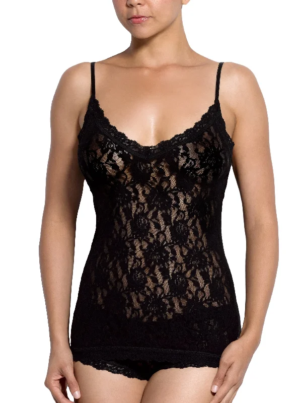 CamisoleBlazeSignature Lace V-Front Cami Black