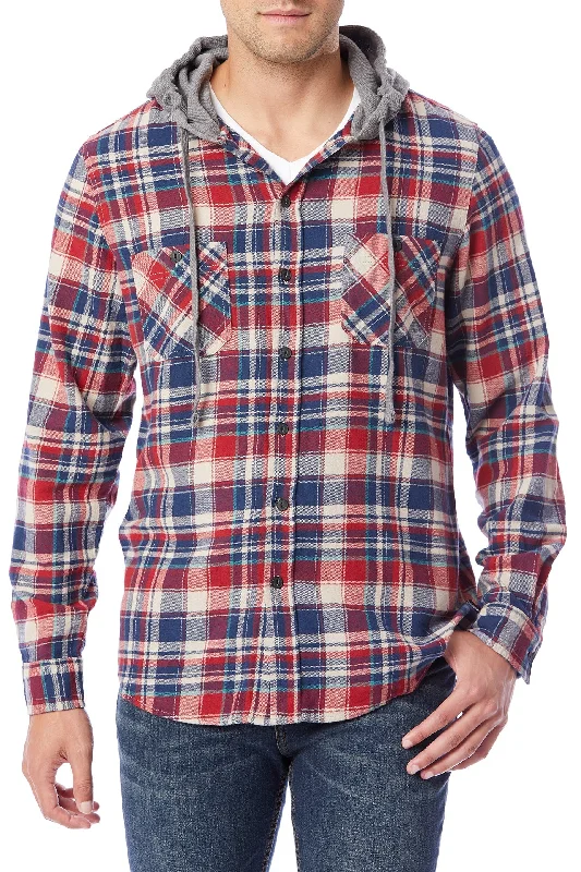 Cultural SweatshirtsSwitchback Flannel Hoodie