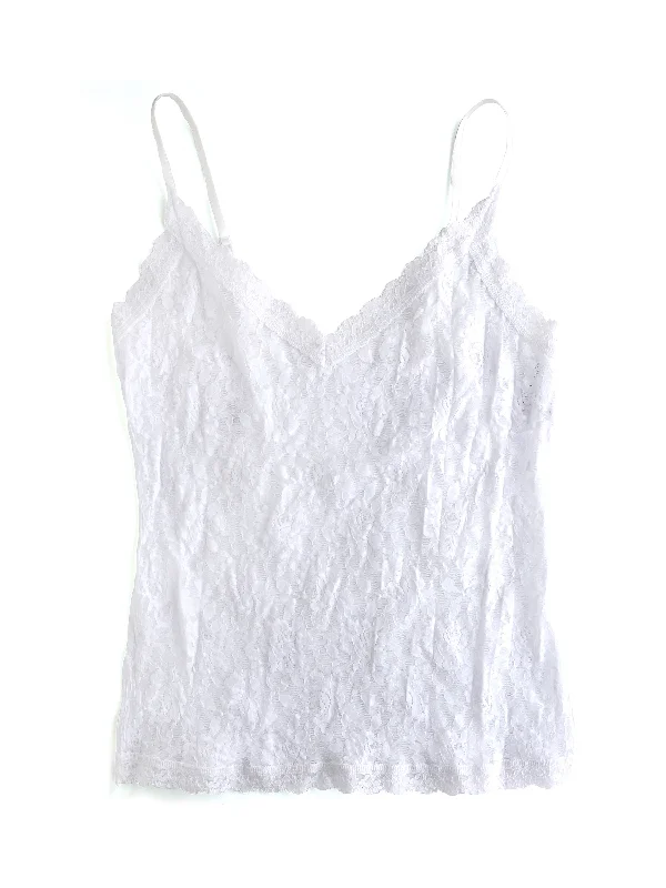 CamisoleUltraSignature Lace V-Front Cami White