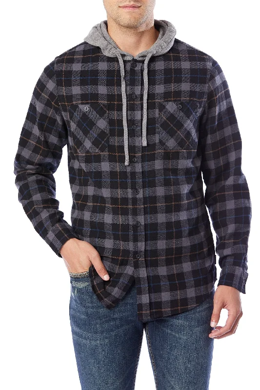 Statement HoodiesSwitchback Flannel Hoodie