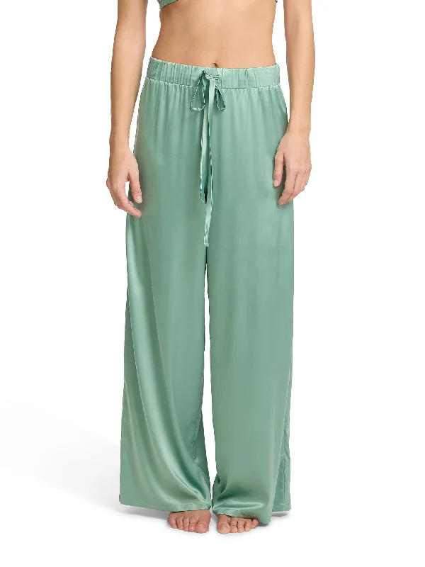 Insulated PantsSatin Sleep Pant Green Tea