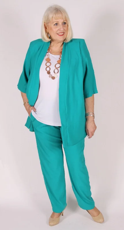 CargosRelaxed Cut Pant Jade Crinkle