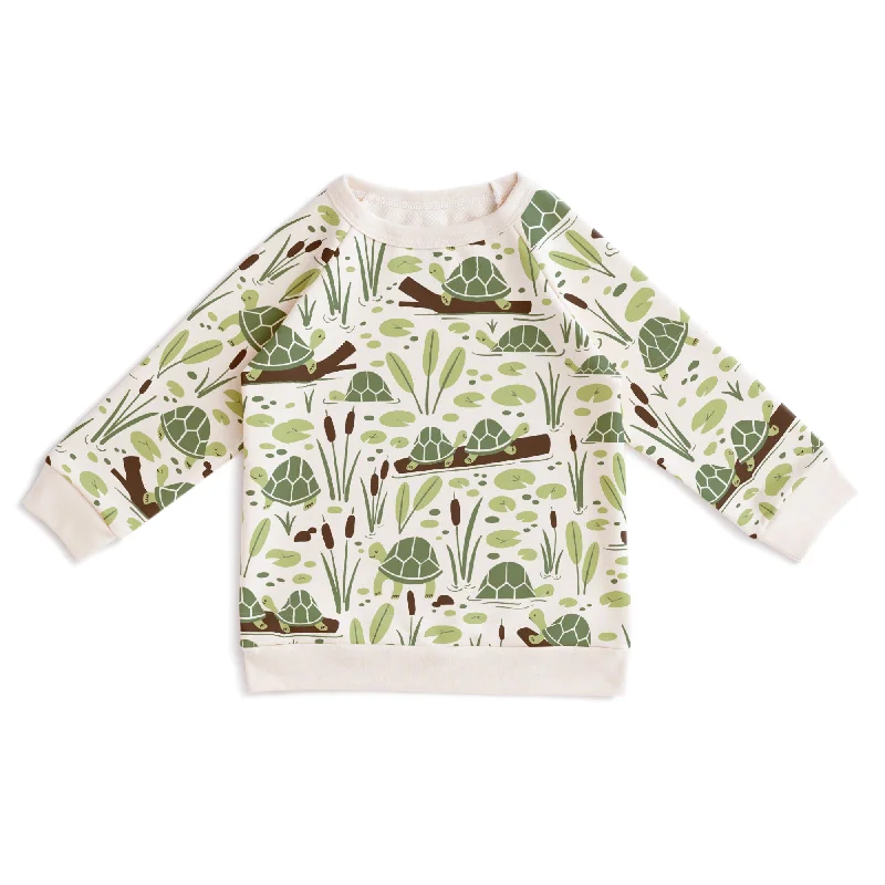 Hooded SweatshirtsSweatshirt - Turtles Green