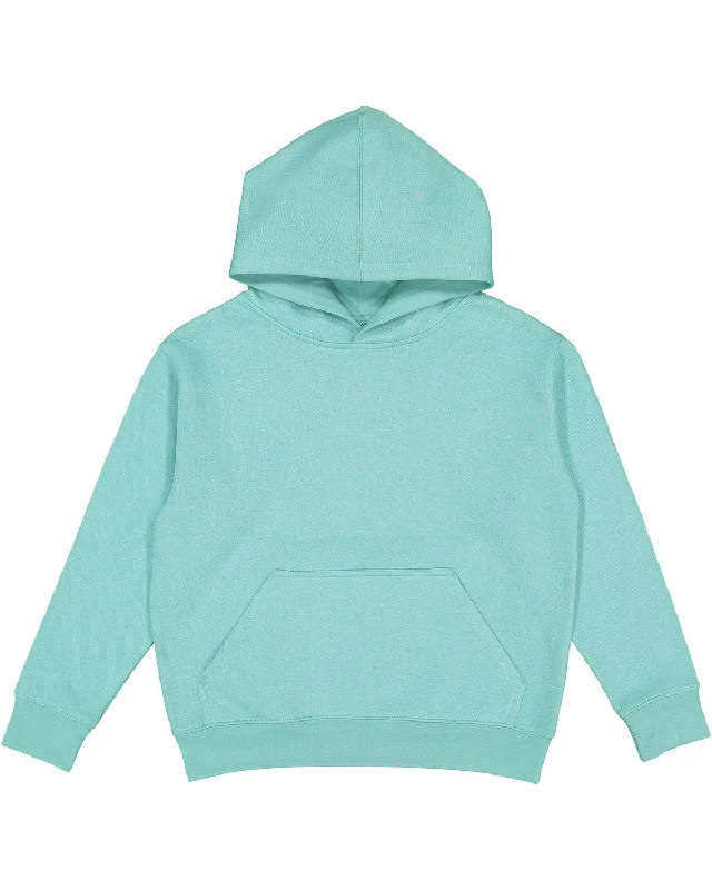 LAT 2296 Youth Pullover Fleece HoodieSheer Shirts