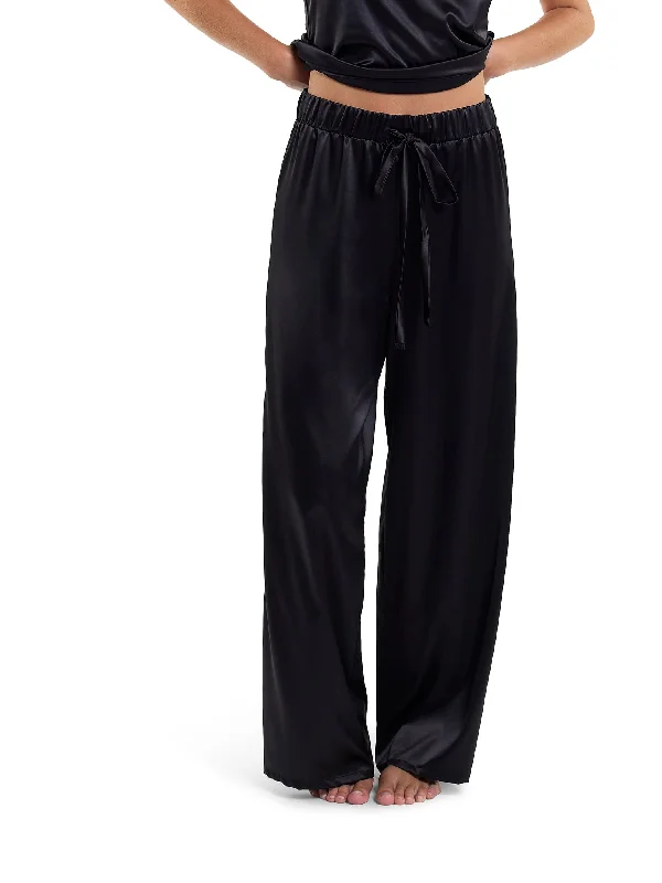 JeansSatin Sleep Pant Black