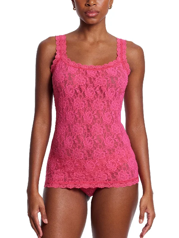 CamisoleDragonSignature Lace Classic Cami Morning Glory Pink Sale