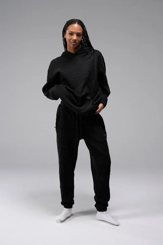 Yoga SweatshirtsElevate Waffle Tech Hoodie & Joggers Bundle