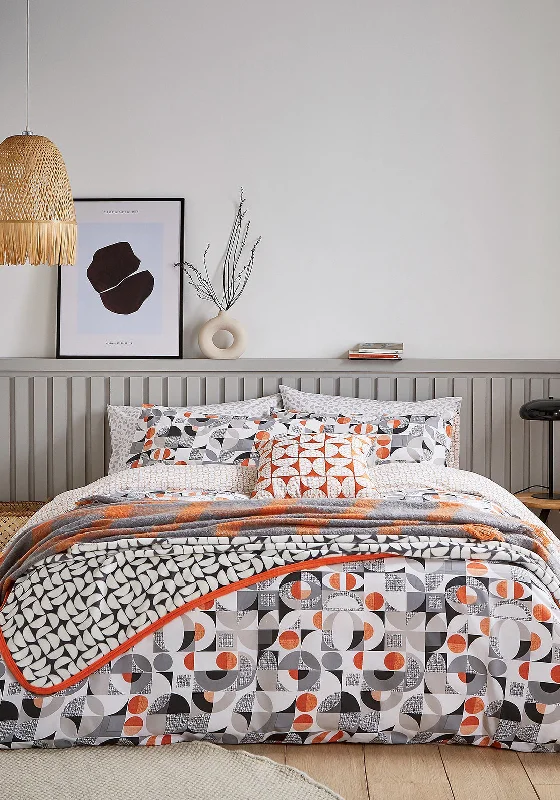 Helena Springfield Tolka Duvet Set, Mono Orange