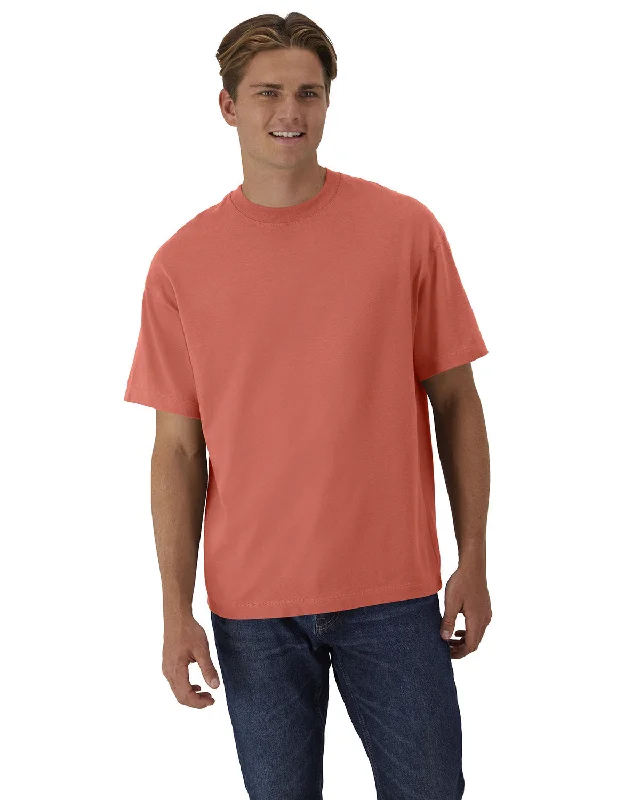 Hanes 5180R Unisex Retro Beefy T-ShirtButton-Up Shirts