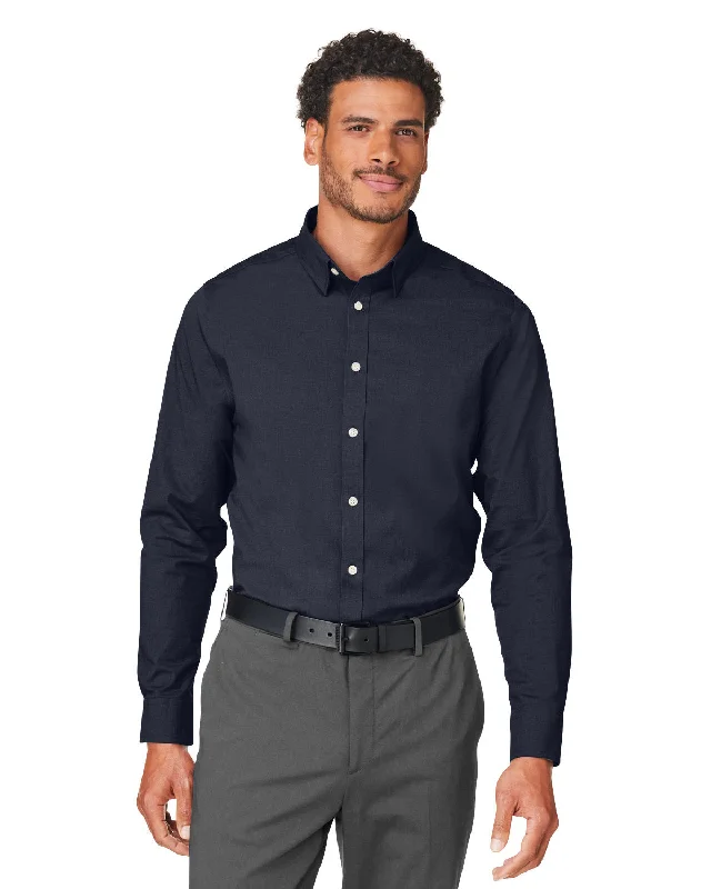 Devon & Jones DG505 CrownLux Performance Men's Spencer Poplin ShirtHemp Shirts