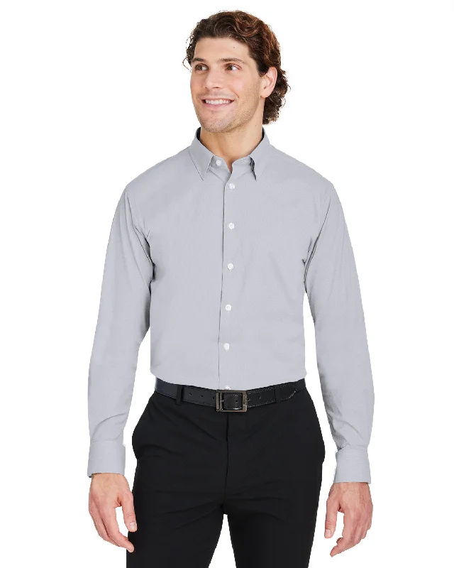 Devon & Jones DG537 CrownLux Performance Men's Microstripe ShirtSkateboard Shirts