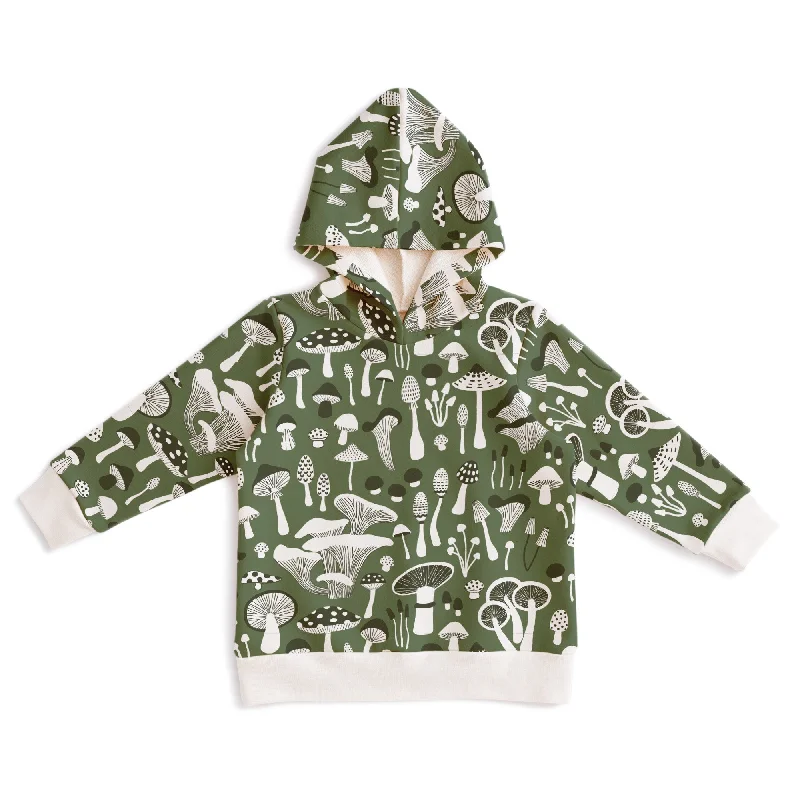 Microfleece HoodiesHoodie - Fungi Green