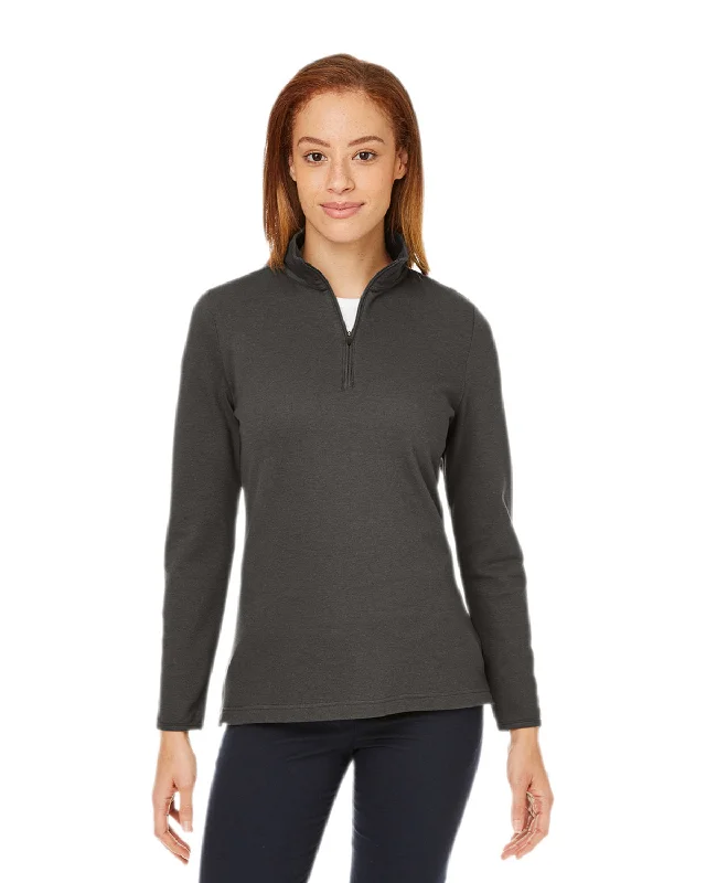 Devon & Jones DG400W New Classics Ladies' Performance Quarter-ZipHooded Shirts