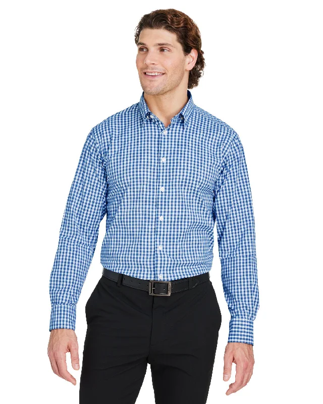 Devon & Jones DG536 CrownLux Performance Men's Gingham ShirtPainted Shirts