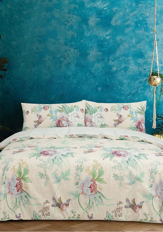 Vantona Home Boutique Chinoiserie Duvet & Pillowcase Set, Multi