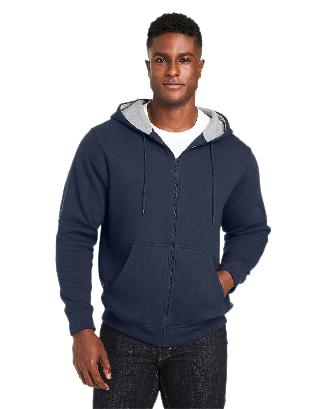 Harriton M711 Men's ClimaBloc Lined Heavyweight Hooded SweatshirtHigh-Fashion Shirts