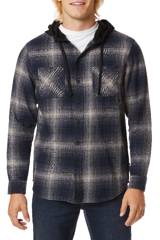 Thermal HoodiesSwitchback Flannel Hoodie - Big and Tall