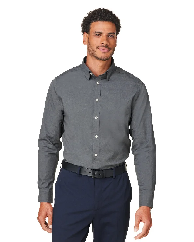 Devon & Jones DG505 CrownLux Performance Men's Spencer Poplin ShirtRayon Shirts