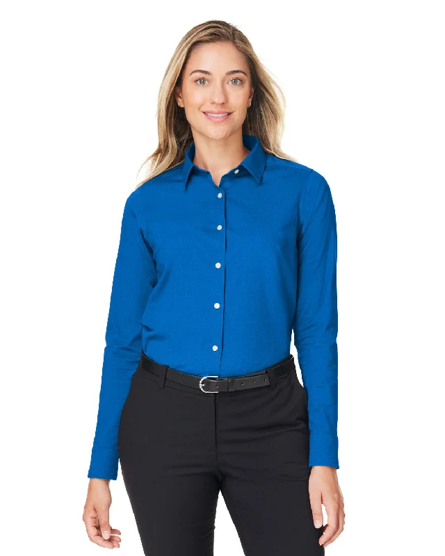 Devon & Jones DG505W CrownLux Performance Ladies' Spencer Poplin ShirtPolyester Shirts