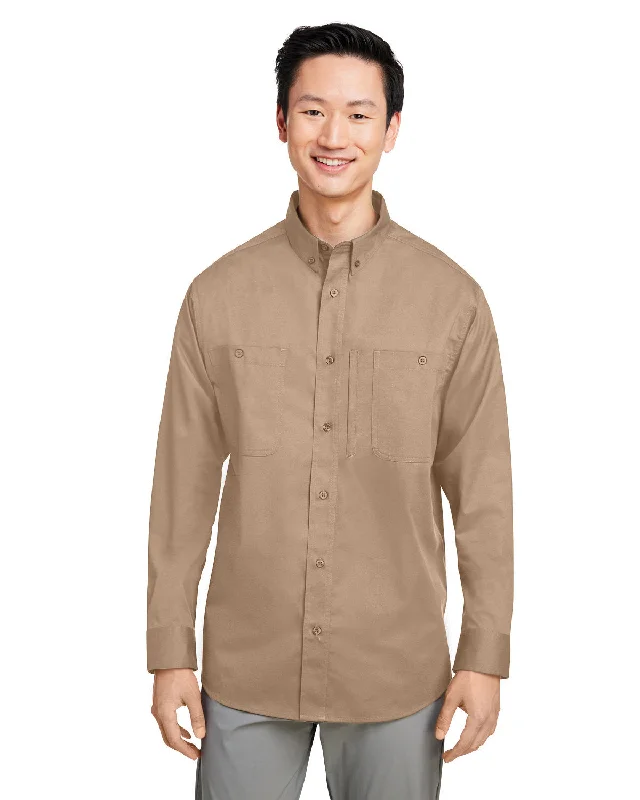 Harriton M585L Men's Advantage IL Long-Sleeve WorkshirtCollaborative Shirts