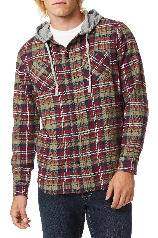 Reflective HoodiesSwitchback Flannel Hoodie - Big and Tall