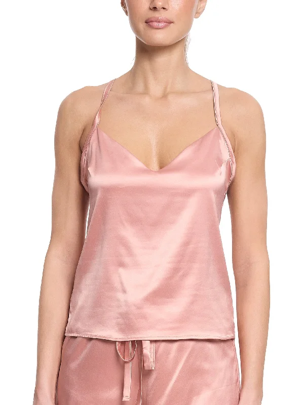 CamisoleJadeSatin Sleep Cami Rose Latte Pink