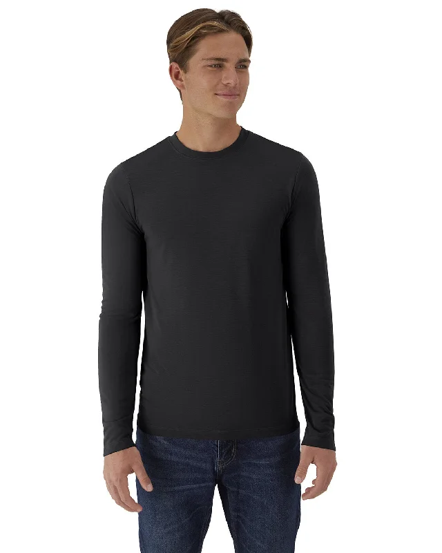 Hanes 484L Unisex Cool-Dri Cotton Touch Long-Sleeve T-ShirtLuxury Shirts