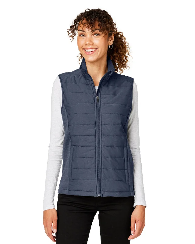 Devon & Jones DG706W New Classics Ladies' Charleston Hybrid VestCollege Shirts