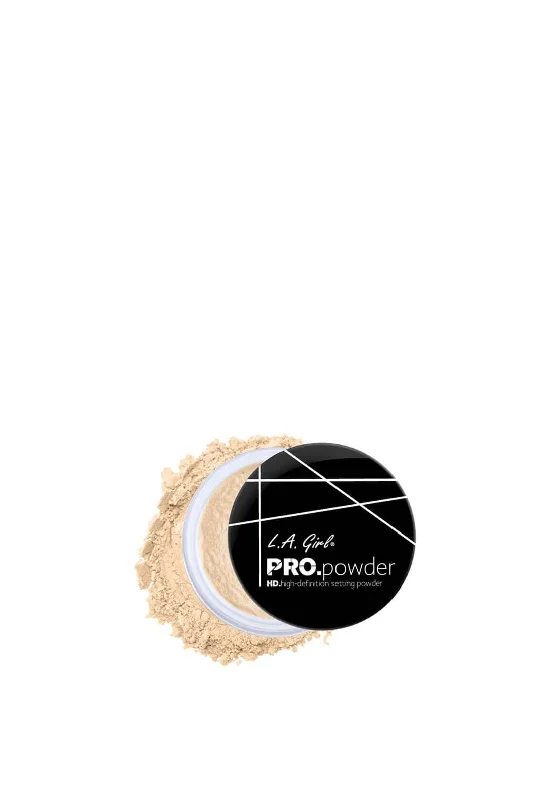 LA Girl HD Pro Powder Setting Powder, Banana Yellow