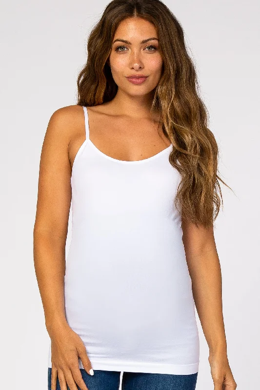 CamisoleGalaxyWhite Fitted Maternity Cami