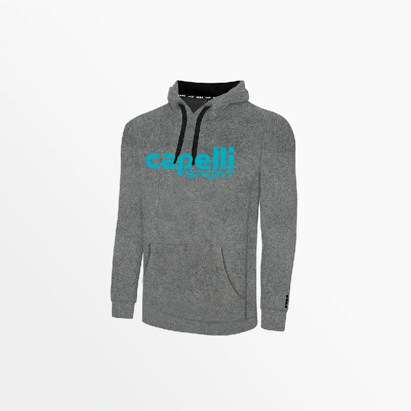 Velour SweatshirtsYOUTH LOGO HEATHER PULLOVER HOODIE