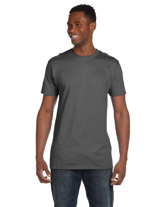 Hanes 498PT Unisex Perfect-T PreTreat T-ShirtCasual Shirts