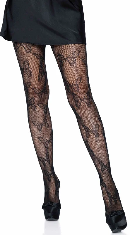 High-visibility PantsButterfly Fishnet Pantyhose