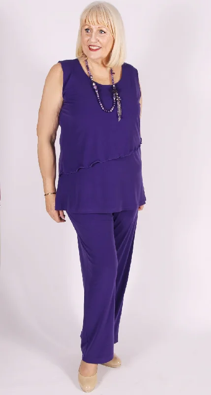 CamisoleZenithOverlay Poly/Spandex Cami Purple